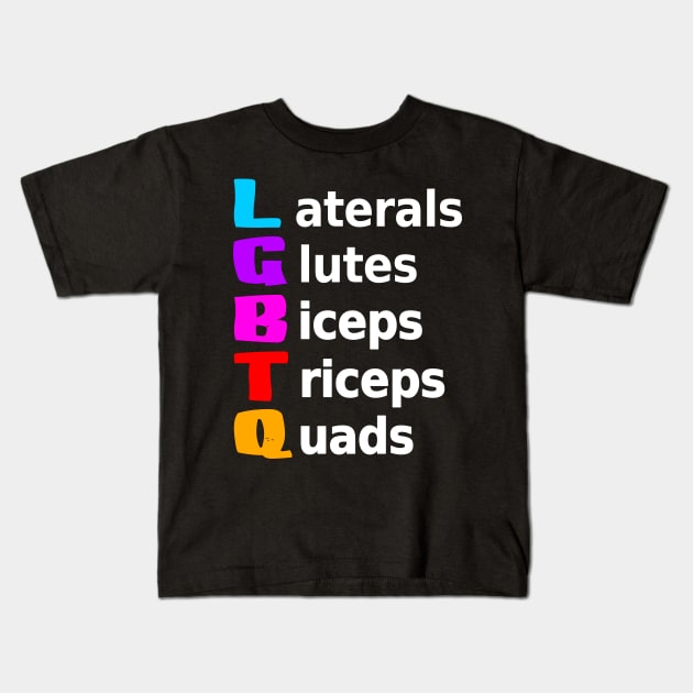 Lgbtq Sport Kids T-Shirt by Meca-artwork